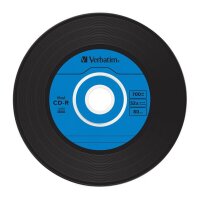 verbatim CD-R Vinyl 700 MB, 10 St.