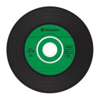 verbatim CD-R Vinyl 700 MB, 10 St.