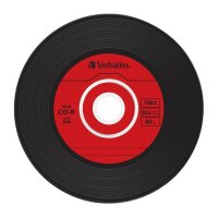 verbatim CD-R Vinyl 700 MB, 10 St.