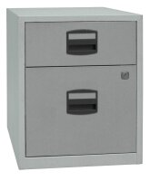 BISLEY Home Rollcontainer silber 2 Auszüge 41,3 x...