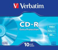 verbatim CD-R 700 MB, 10 St.