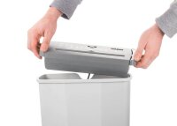 DAHLE PaperSAFE 60 Aktenvernichter mit Streifenschnitt P-2, 6 mm, bis 6 Blatt, lichtgrau