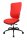 Topstar Bürostuhl Soft Pro 100, NN400 T31 Stoff rot, Gestell schwarz