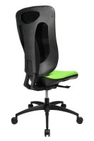 Topstar Bürostuhl Soft Pro 100, NN400 T35 Stoff grün, Gestell schwarz