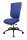 Topstar Bürostuhl Soft Pro 100, NN400 T38 Stoff blau, Gestell schwarz