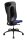 Topstar Bürostuhl Soft Pro 100, NN400 T38 Stoff blau, Gestell schwarz