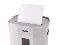DAHLE PaperSAFE 120 Aktenvernichter mit Partikelschnitt P-4, 5 x 18 mm, bis 8 Blatt, lichtgrau