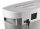 DAHLE PaperSAFE 380 Aktenvernichter mit Partikelschnitt P-4, 4 x 12 mm, bis 15 Blatt, lichtgrau