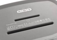 DAHLE PaperSAFE 420 Aktenvernichter mit Partikelschnitt P-5, 2 x 15 mm, bis 10 Blatt, lichtgrau