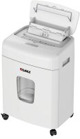 DAHLE ShredMATIC 90 Aktenvernichter mit Partikelschnitt P-4, 4 x 12 mm, bis 90 Blatt, lichtgrau