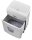 DAHLE ShredMATIC 90 Aktenvernichter mit Partikelschnitt P-4, 4 x 12 mm, bis 90 Blatt, lichtgrau