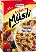Brüggen Früchte Müsli 2,0 kg, 1 St.