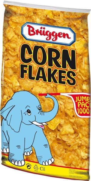 Brüggen Cornflakes 1,0 kg, 1 St.