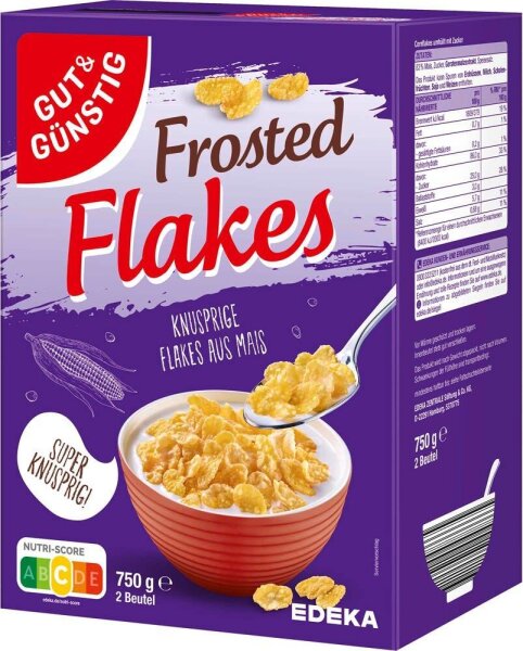GUT&GÜNSTIG Frosted Flakes 750,0 g, 1 St.