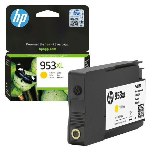 HP 953XL(F6U18AE) gelb Druckerpatrone