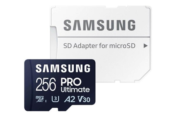 SAMSUNG Speicherkarte microSD PRO Ultimate, 256 GB, 1 St.