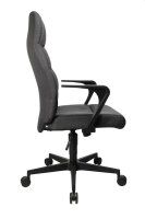 Topstar Chefsessel Chairman® 70, NC70R DC2 Stoff anthrazit, Gestell schwarz