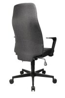 Topstar Chefsessel Chairman® 70, NC70R DC2 Stoff anthrazit, Gestell schwarz