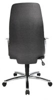 Topstar Chefsessel Chairman® 70, NC79R DC2 Stoff anthrazit, Gestell chrom