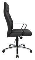 Topstar Chefsessel Chairman® 70, NC79R DC2 Stoff anthrazit, Gestell chrom