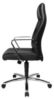 Topstar Chefsessel Chairman® 70, NC79R A80 Leder schwarz, Gestell chrom