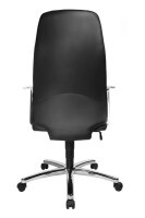 Topstar Chefsessel Chairman® 70, NC79R A80 Leder schwarz, Gestell chrom