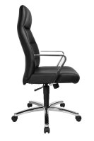 Topstar Chefsessel Chairman® 70, NC79R A80 Leder schwarz, Gestell chrom