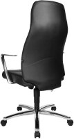 Topstar Chefsessel Chairman® 70, NC79R A80 Leder schwarz, Gestell chrom