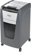 Rexel Optimum AutoFeed+ 225X Aktenvernichter mit Partikelschnitt P-4, 4 x 26 mm, bis 225 Blatt, schwarz