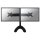 Neomounts Monitor-Halterung FPMA-D700DD schwarz für 2 Monitore, Tischklemme