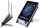 Neomounts Tablet-Halterung NSLS100 NSLS100 silber für 1 Tablet oder 1 Notebook, Tischständer