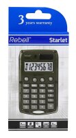 Rebell Starlet Taschenrechner grau