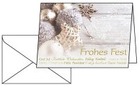 25 SIGEL Weihnachtskarten Christmas Feeling DIN A6