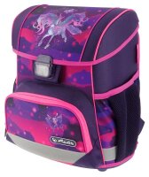 herlitz Schulranzen-Set Loop Plus Magic Unicorn Kunstfaser lila