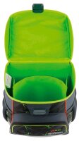 herlitz Schulranzen-Set Loop Plus Wild Life Kunstfaser grau