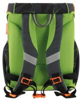 herlitz Schulranzen-Set Loop Plus Wild Life Kunstfaser grau