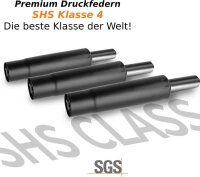 LMG Bürostuhl, SM6F-BH Stoff schwarz, Gestell schwarz