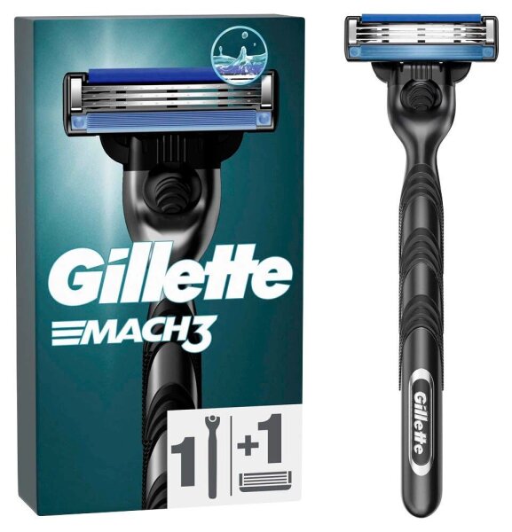 Gillette Mach3  Nassrasierer Herren