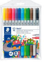 STAEDTLER Noris® 320 Filzstifte farbsortiert, 12 St.