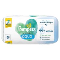 Pampers® Feuchttücher aqua Harmonie™ 1-lagig weiß, 192 St.