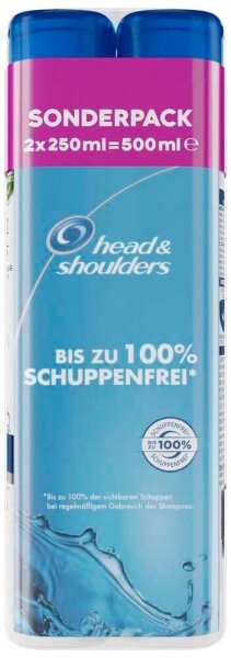 head&shoulders® Anti-Schuppen CLASSIC CLEAN Shampoo 2x250,0 ml