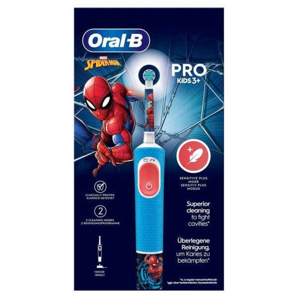 Oral-B Elektrische Zahnbürste PRO KIDS 3+ SPIDER-MAN, 1 St.