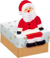 folia Bastelset Papier-Koffer Weihnachten 110-tlg. mehrfarbig