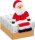 folia Bastelset Papier-Koffer Weihnachten 110-tlg. mehrfarbig