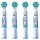 4 Oral-B PRO KIDS 3+ FROZEN Zahnbürstenaufsätze