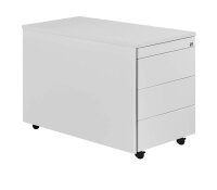mauser Rollcontainer lichtgrau 4 Auszüge 41,7 x 80,0...