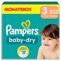 Pampers® Windeln baby-dry™ Monatsbox Gr. 3...