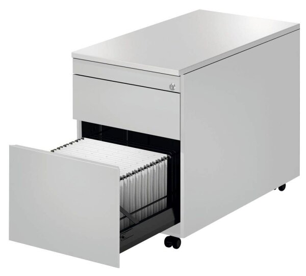 mauser Rollcontainer lichtgrau 3 Auszüge 41,7 x 80,0 x 57,9 cm