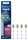 Oral-B PRO Tiefenreinigung Zahnbürstenaufsätze, 4 St.