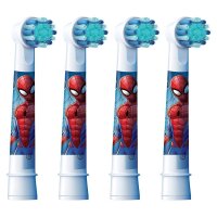 Oral-B PRO KIDS 3+ SPIDER-MAN Zahnbürstenaufsätze, 4 St.